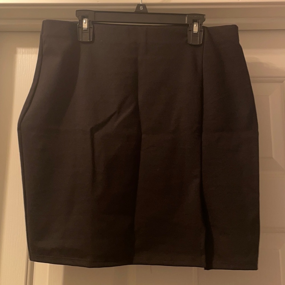 LACLEF Black Pencil Skirt sz L